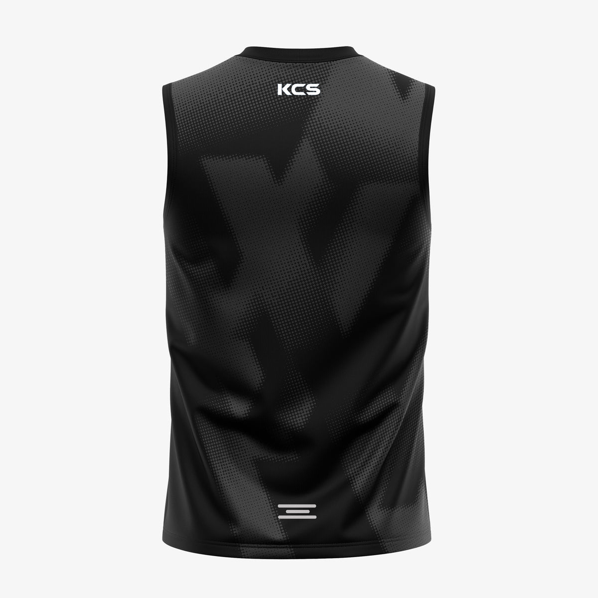 KCS Never Give Up Performance Vest Black, Graphite, Silver Grey KC