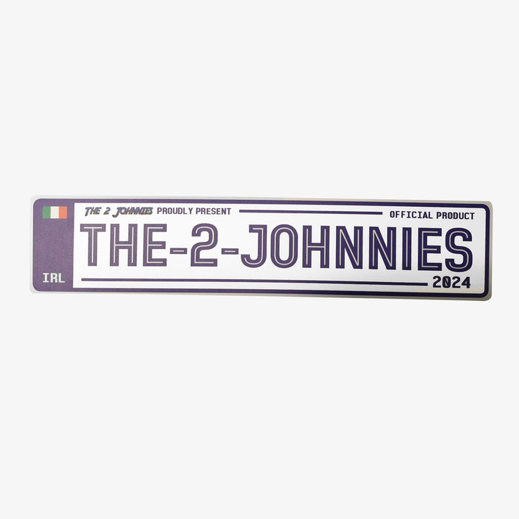 The 2 Johnnies Number Plates