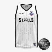 St. Paul's Killarney Basketball Club Basketball Singlet Away Jersey