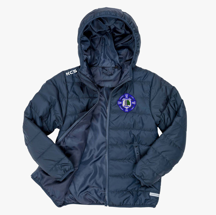Glen Rovers Antrim KCS Siro Puffer Kids Jacket - Navy