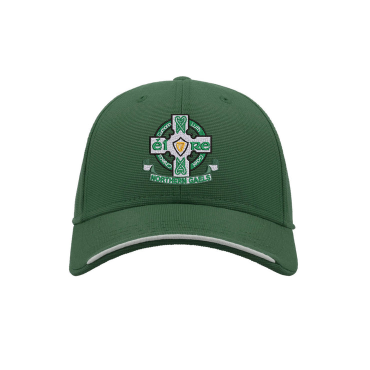 Northern Gaels GFC Longford Baseball Cap / White / Bottle Green