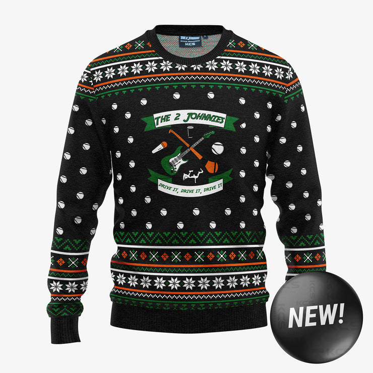 The 2 Johnnies Christmas Jumper