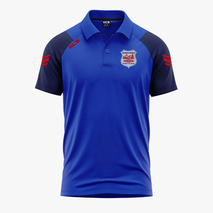 Abbeyknockmoy Hurling Club KCS Soul Polo Shirt Royal/Navy