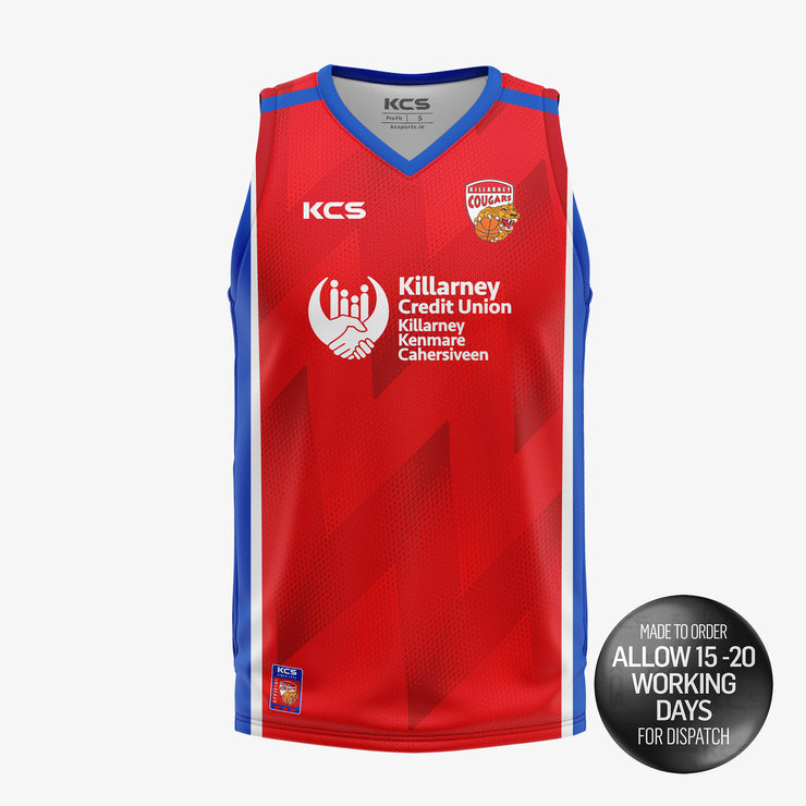 Killarney Cougars Basketball KCS Home Vest