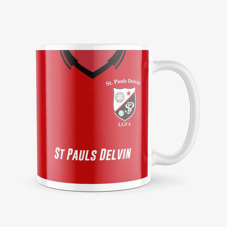 St Pauls Delvin LGFA Jersey Mug