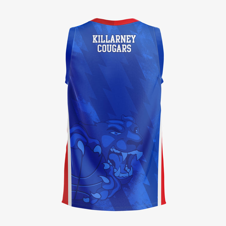 Killarney Cougars Basketball KCS Away Vest