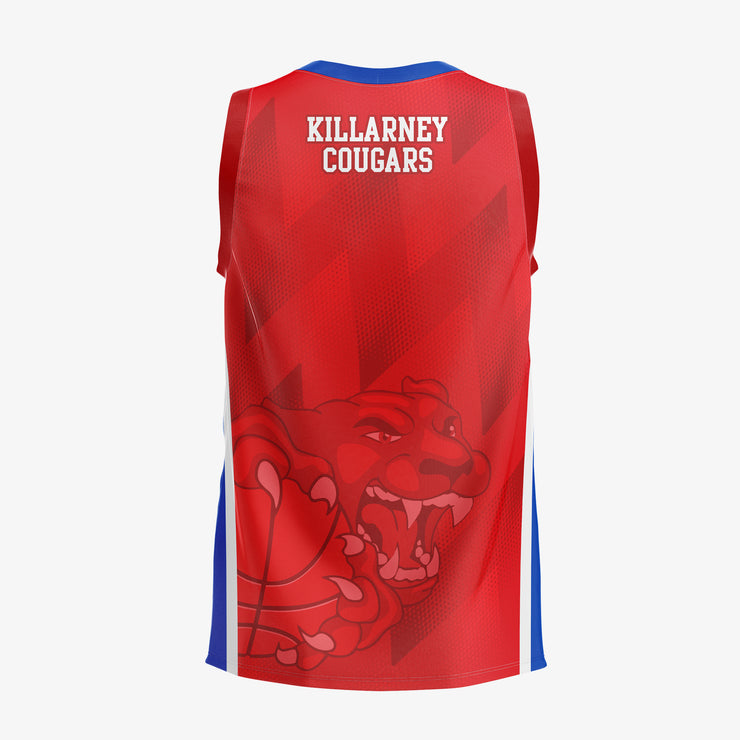 Killarney Cougars Basketball KCS Home Vest