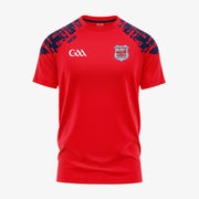 Abbeyknockmoy Hurling Club KCS Apollo Tee Red/Navy