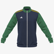 Adidas Club Anthem Zip Navy/Green/Gold
