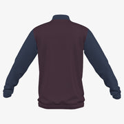 Cullion Hurling Club Adidas Club Anthem Zip Navy/Maroon/White