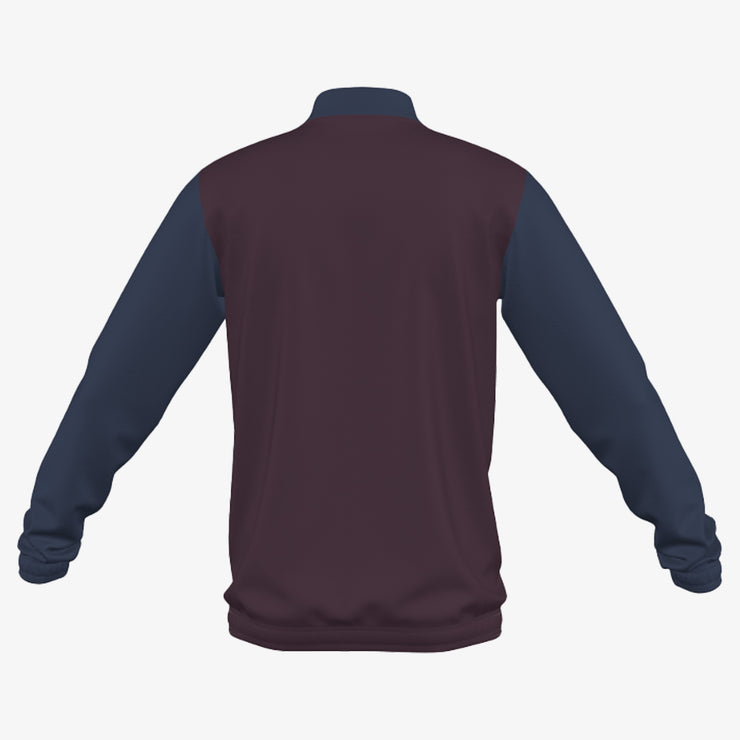 Cullion Hurling Club Adidas Club Anthem Zip Navy/Maroon/White