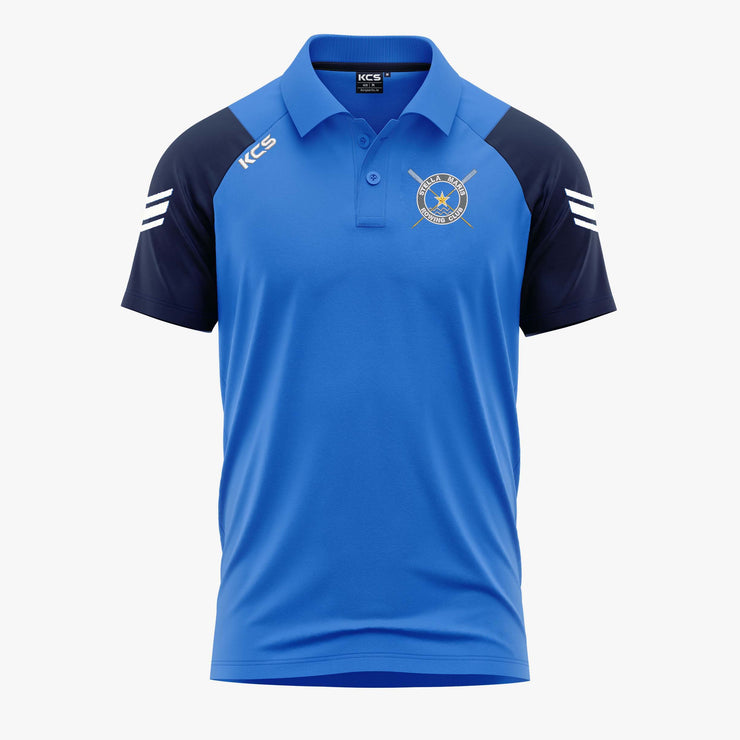 Stella Maris Rowing Club KCS Soul Polo Shirt Navy/Sky Blue