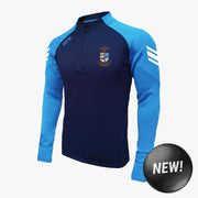 Athlone GAA KCS Soul Quarter Zip Top Navy/Sky blue