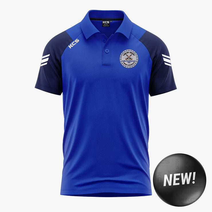 Carlow Town Hurling and Camogie Club KCS Soul Polo Shirt Royal/Navy