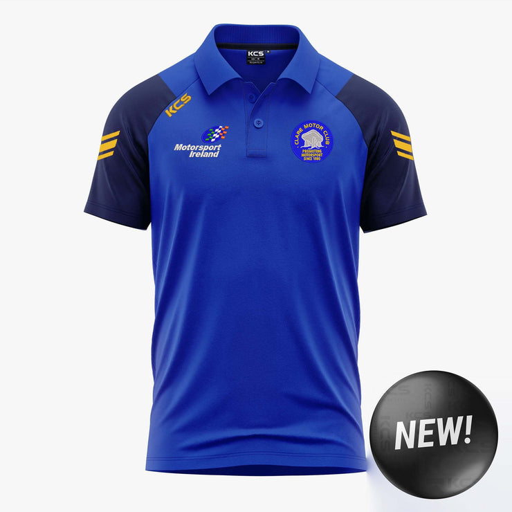 Clare Motor Club KCS Soul Polo Shirt Royal/Navy