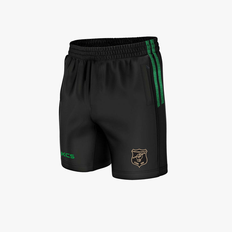 Glenthorn Celtic FC KCS Shore Leisure Shorts Black & Green