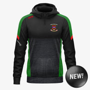 Ballina Stephenites GAA KCS Helios Half Zip Hoodie Black/Green/Red