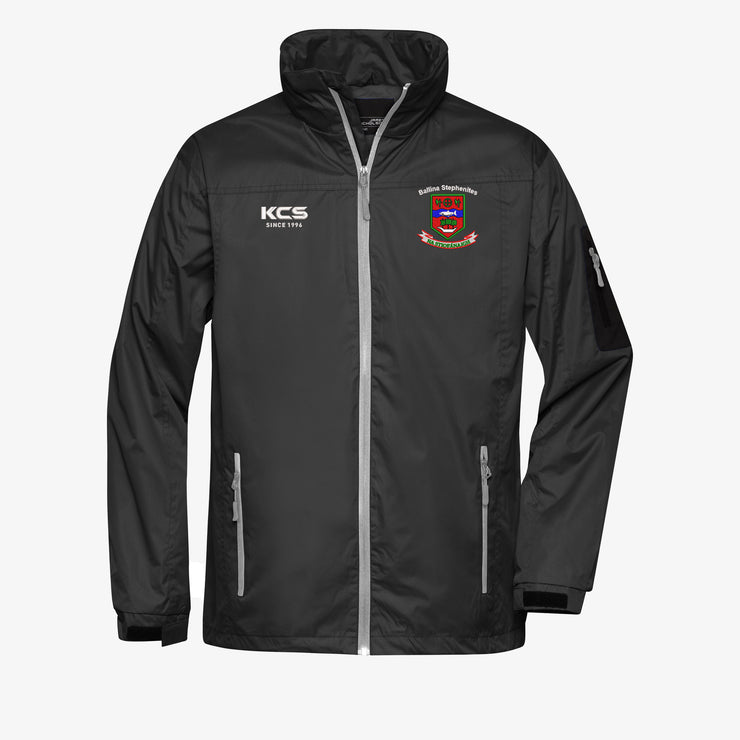 Ballina Stephenites GAA KCS Sideline Jacket - Black