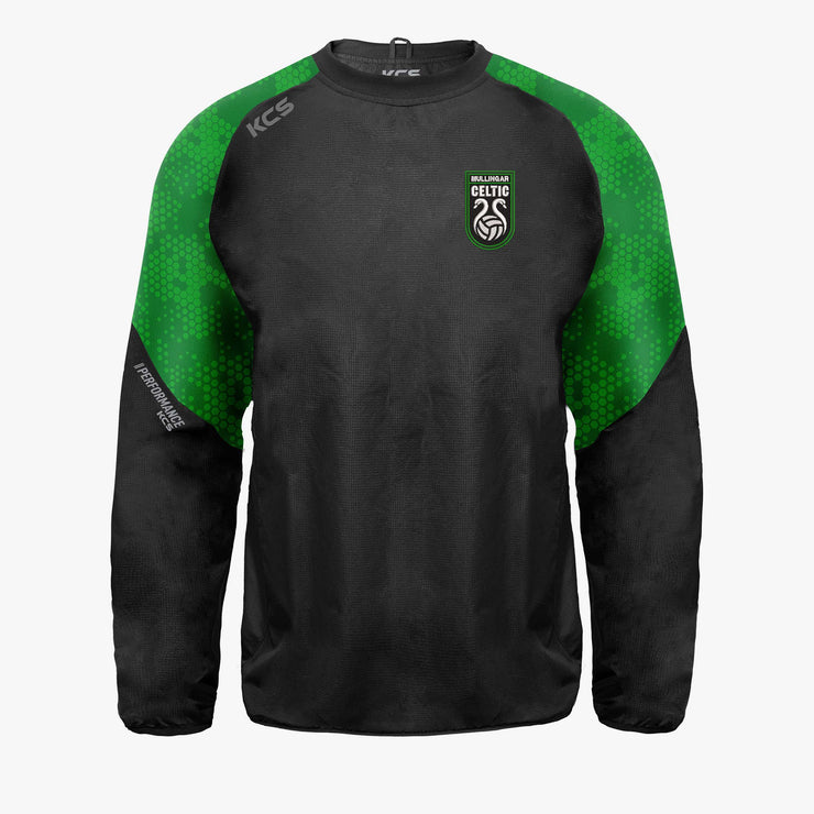 Mullingar Celtic FC KCS Focus Windcheater Black/Green