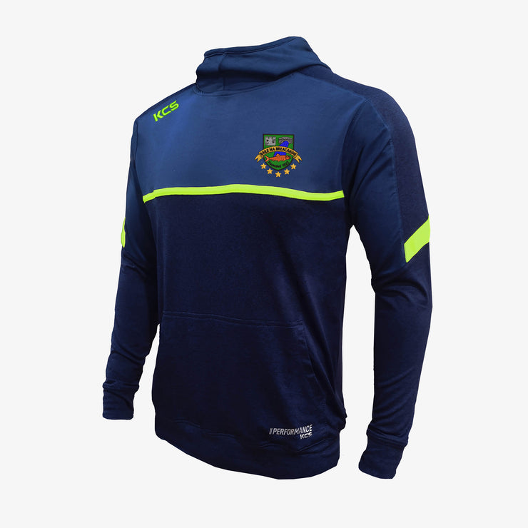 Ballinabrackey GAA KCS Astro Hoodie- Midnight Navy & Fluorescent