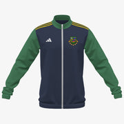 Ballinabrackey GAA Adidas Club Anthem Zip Navy/Green/Gold