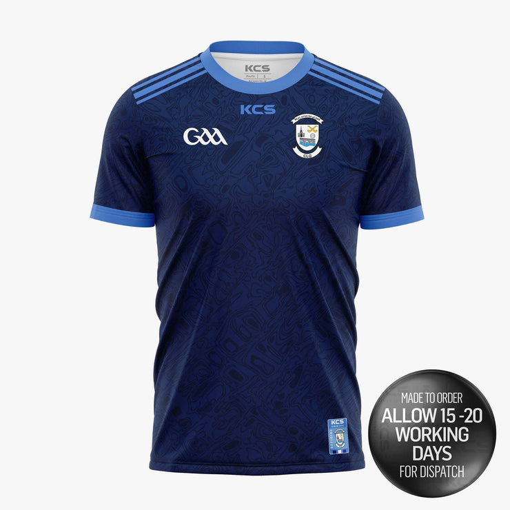 Ballinagar GAA Offaly Training Jersey Navy / Sky