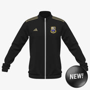 Ballinasloe GAA Adidas Club Anthem Zip Black/Metallic Gold