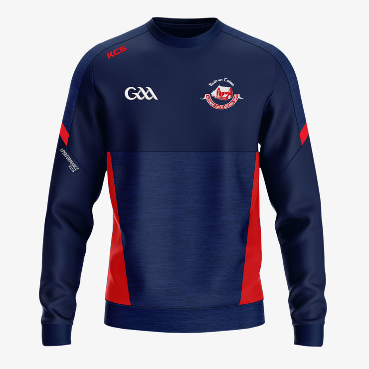 Ballintubber GAA KCS Helios Crew Neck Top Navy/Red