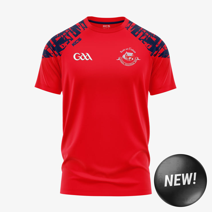 Ballintubber GAA Club Shop KCS Apollo Tee Red/Navy