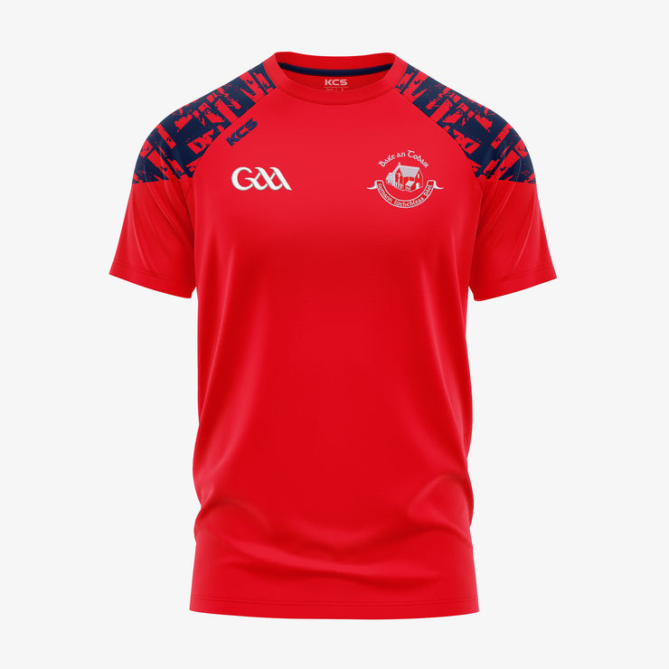 Ballintubber GAA Club Shop KCS Apollo Tee Red/Navy