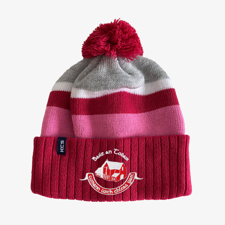 Ballintubber GAA Club Shop KCS Porto Beanie - Pink, Grey