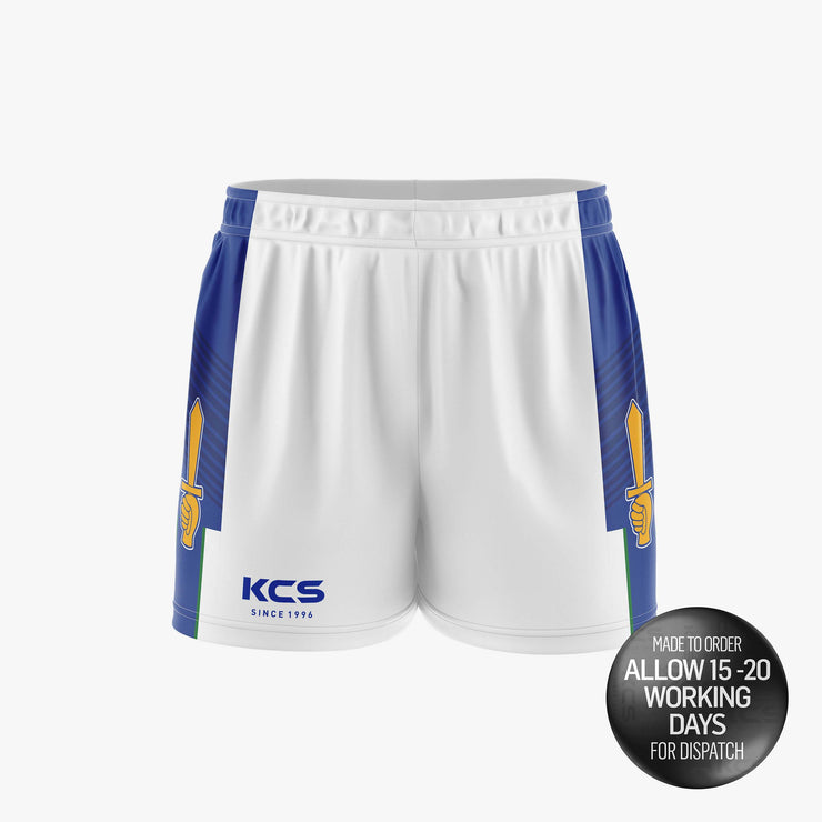 Ballyboden St Endas GAA Shorts - White / Royal