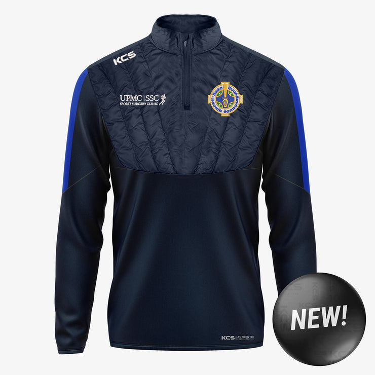 Ballyboden St Endas GAA KCS Winterized Quarter Zip Top Navy/Royal