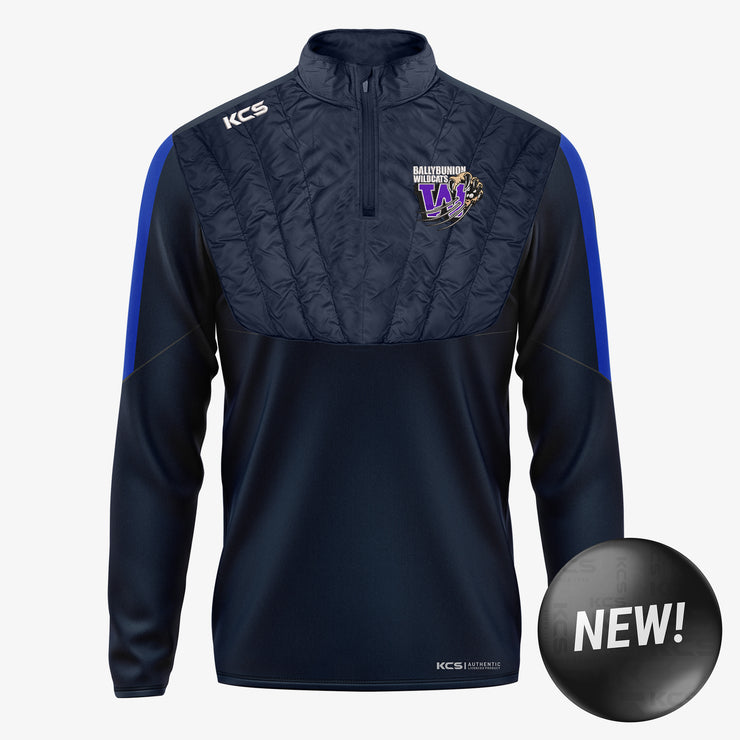 Ballybunion Wildcats KCS Winterized Quarter Zip Top Navy/Royal