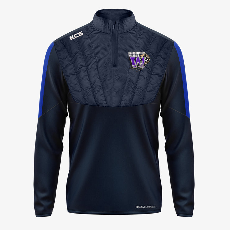 Ballybunion Wildcats KCS Winterized Quarter Zip Top Navy/Royal