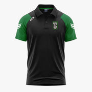 Mullingar Celtic FC KCS Soul Polo Shirt Black/Green