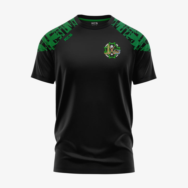 Ballyduff GAA KCS Apollo Tee Black/Green