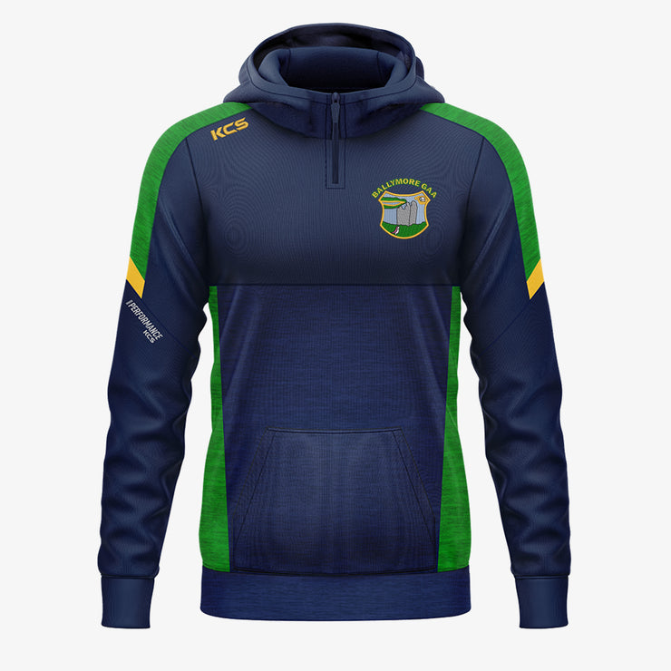 Ballymore GAA KCS Helios Half Zip Hoodie Navy/Green/Gold