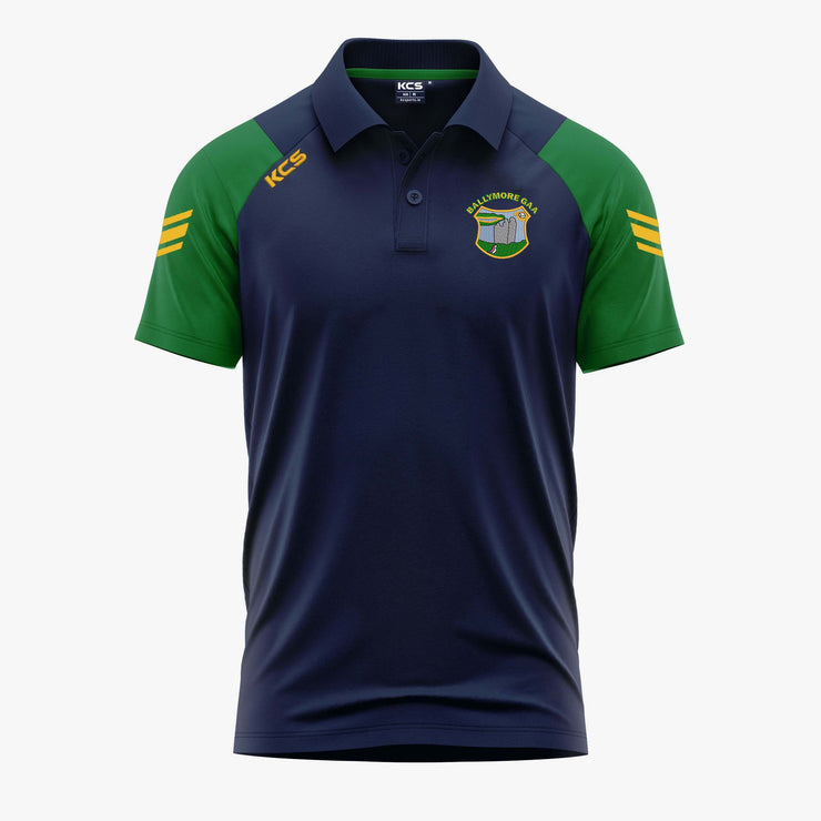 Ballymore GAA KCS Soul Polo Shirt Navy/Green
