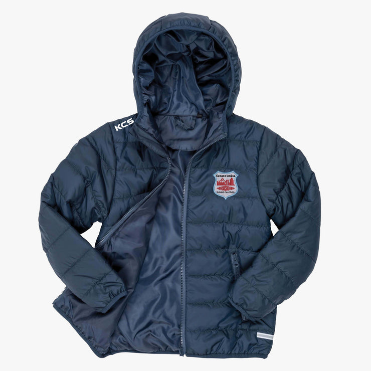 Abbeyknockmoy Hurling Club KCS Siro Puffer Kids Jacket Navy