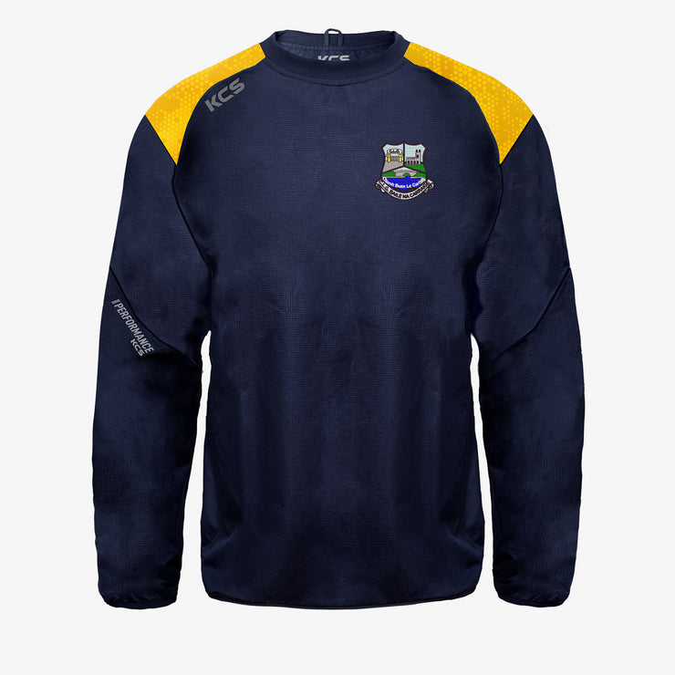 Ballynacargy GAA KCS Focus Windcheater Navy/Gold