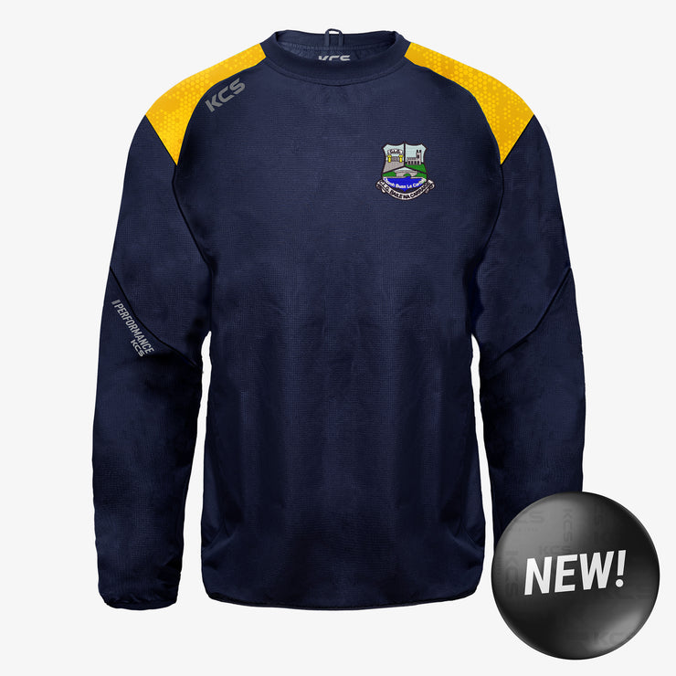 Ballynacargy GAA KCS Focus Windcheater Navy/Gold