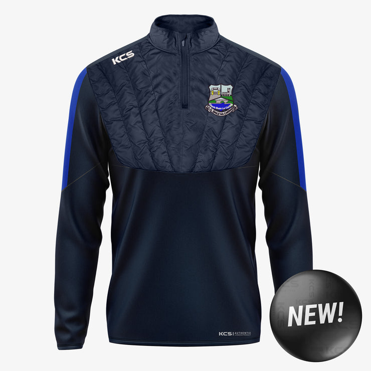 Ballynacargy GAA KCS Winterized Quarter Zip Top Navy/Royal