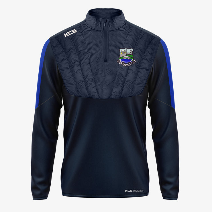 Ballynacargy GAA KCS Winterized Quarter Zip Top Navy/Royal