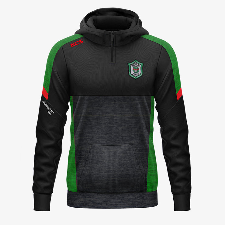 Beale GAA and LGFA KCS Helios Half Zip Hoodie Black/Green/Red