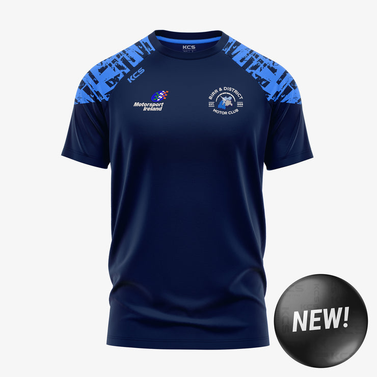 Birr & District Motor Club KCS Apollo Tee Navy/Sky
