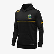 Bornacoola GAA KCS Astro V2 Hoodie Black-Black Melange-Solid Amber Gold