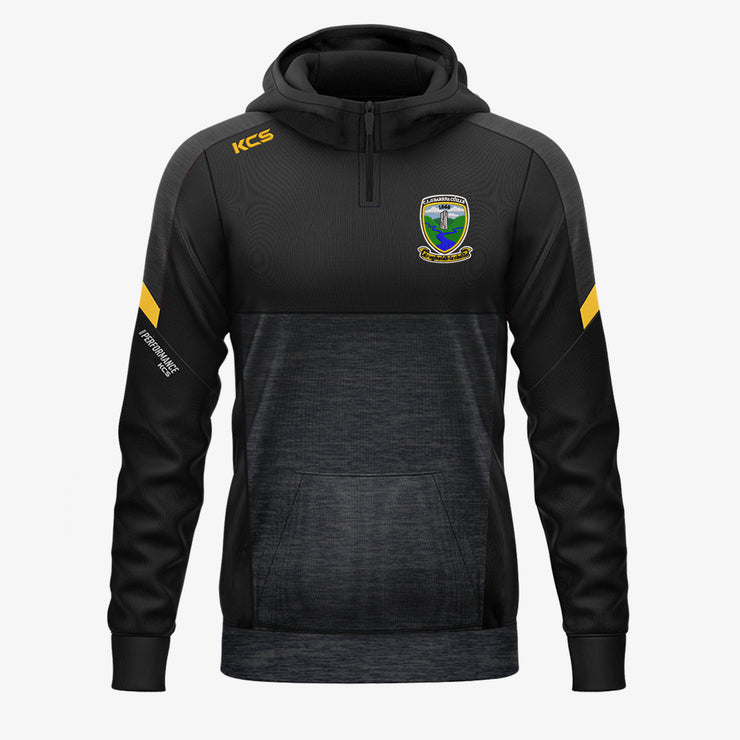 Bornacoola GAA KCS Helios Half Zip Hoodie Black/Gold