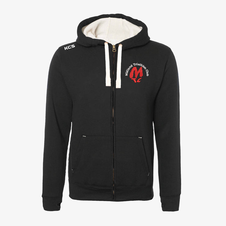 Midland Triathlon Club KCS Campus Zip Hoodie / Black