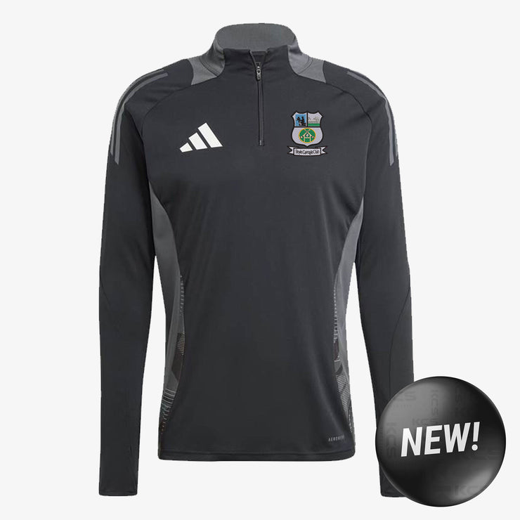 Boyle Camogie Club Adidas 24 Tiro Competition Half Zip Black